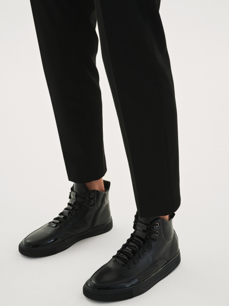 Zwarte herensneakers AJAKS