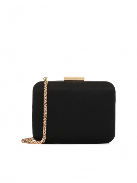 Een zwart dameshandtasje is een elegant model voor gelegenheidsuitstapjes LUCERNA