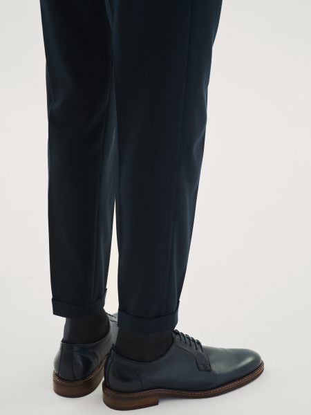 Marineblauwe herenschoenen ARENALES