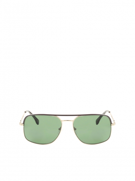 Bruine en gouden zonnebril APPOLLO