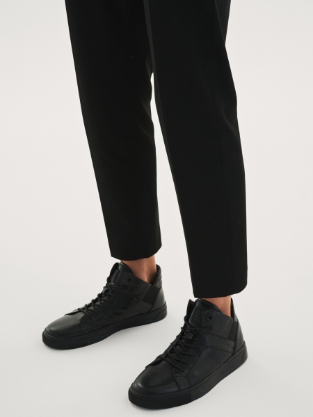 Zwarte herensneakers AJAKS