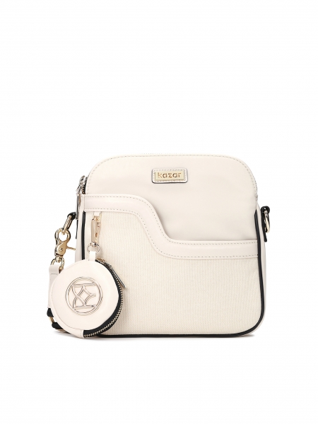 Off-white koerierstas voor dames POLINE