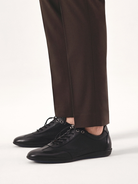 Ademende leren herenschoenen MELLAN