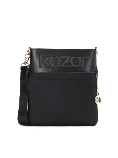 Universele zwarte damestas met brede riem MAYA