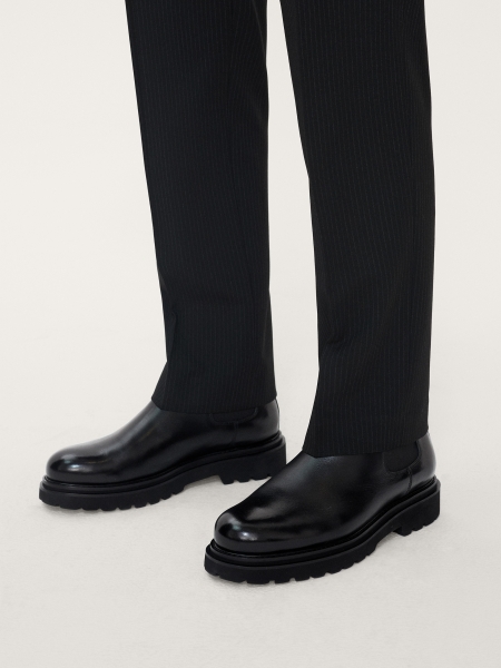 Geïsoleerde leren Chelsea laarzen EDVIN