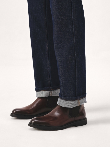 Bruine heren Chelsea laarzen DENNISS