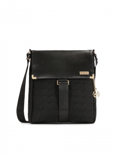 Urban schoudertas met geborduurd patroon  MONTANA