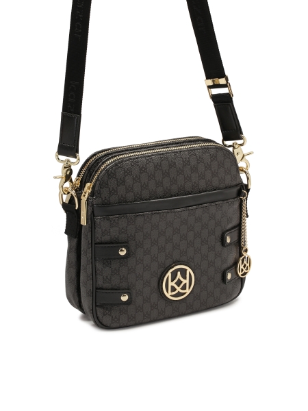 Gedessineerde koerierstas van duurzaam materiaal POLINE