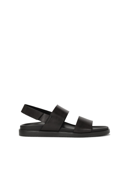 Leren sandalen met klittenband CYPRIANNO