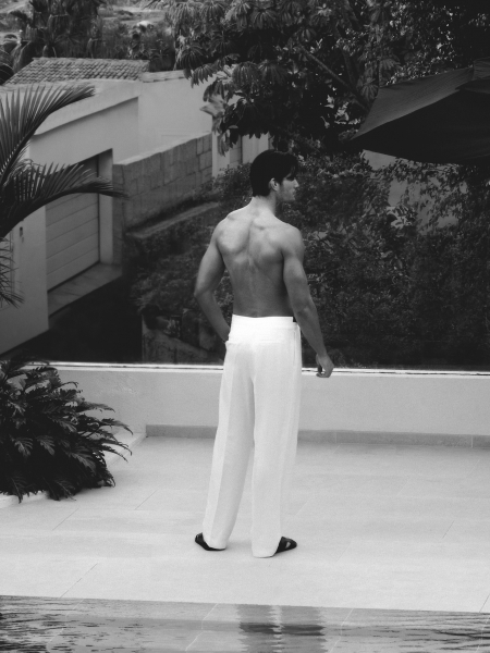 Minimalistische zwart leren schoenen LINCIUS