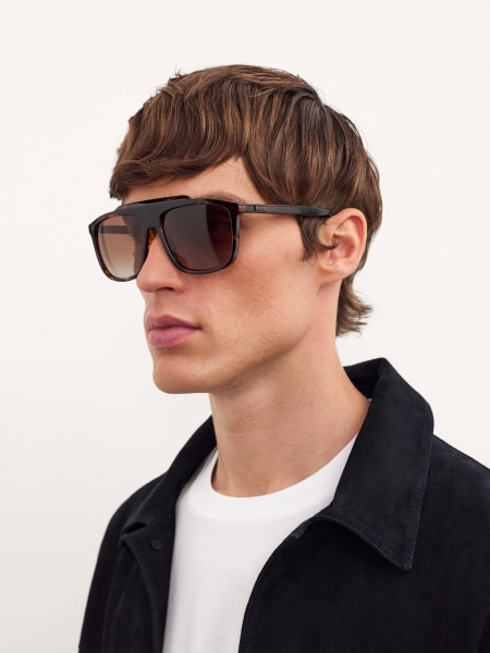 Bruine gepolariseerde zonnebril IGNACCIOS