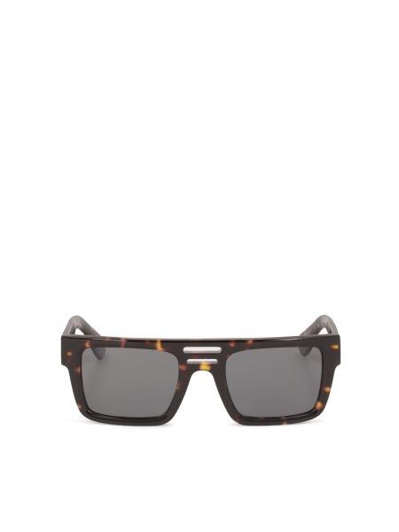 Bruine klassieke wayfarer bril ILTES