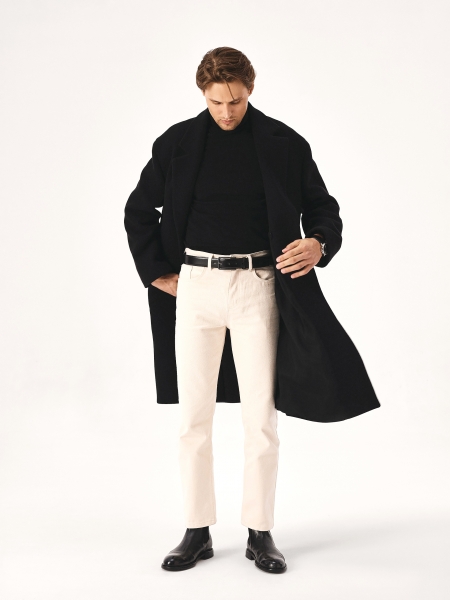 Zwarte Limited Edition leren Chelsea laarzen GRANTES