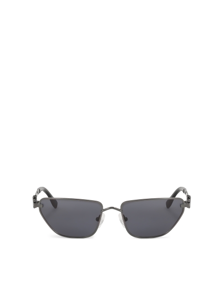 Bril met grafiet onregelmatig montuur DELANEY