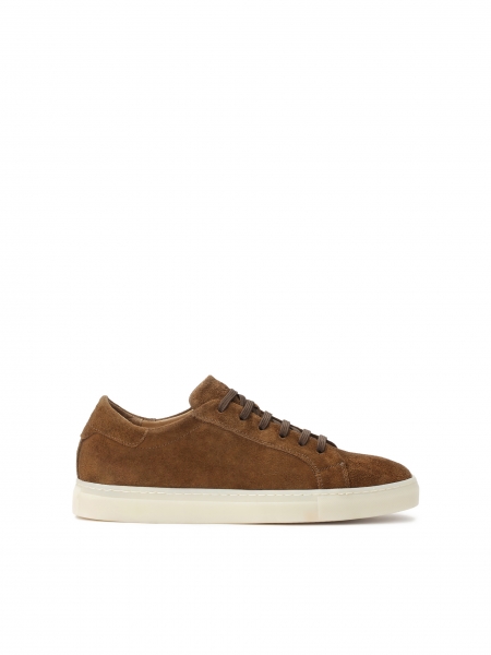Bruine sneakers met laag bovenwerk CASPEROS