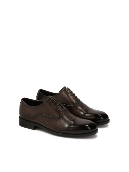 Klassieke bruine cap toe oxfords AUTHIOS