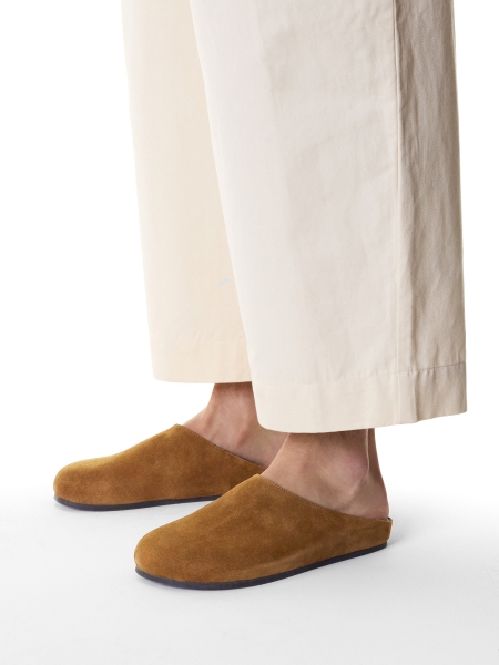 Suède glijders met ingebouwde voorkant KS THEO