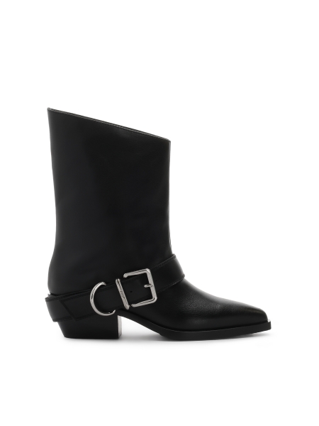 Leren laarzen in cowboystijl ZARILEA