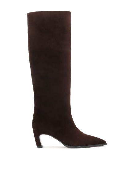 Bruine suède laarzen NARILYN