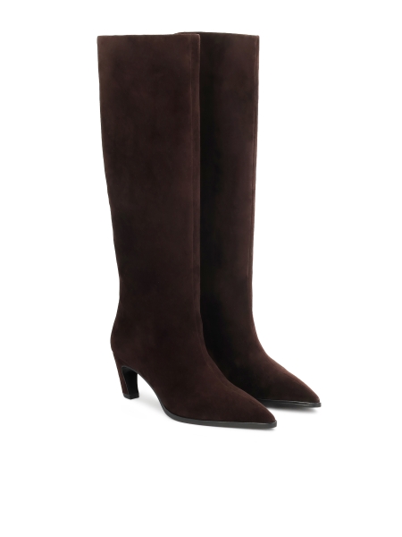 Bruine suède laarzen NARILYN