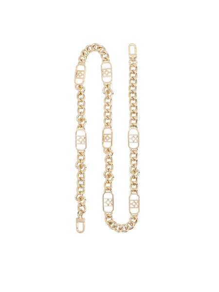 Gouden monogramtasjesketting RAYENA