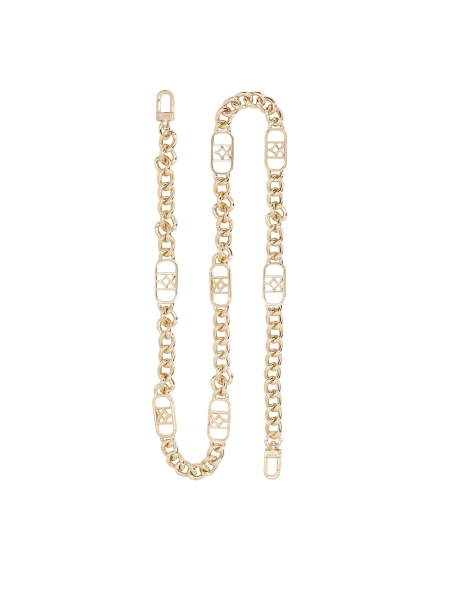 Gouden monogramtasjesketting RAYENA