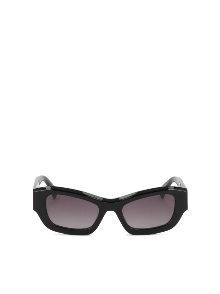 Zwarte glazen met gouden monogrammen SOLANA