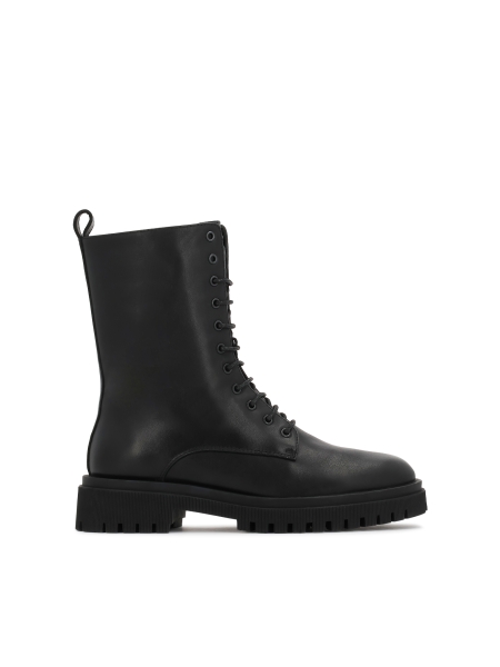 Klassieke zwarte laarzen op een klauwzool MAILLE