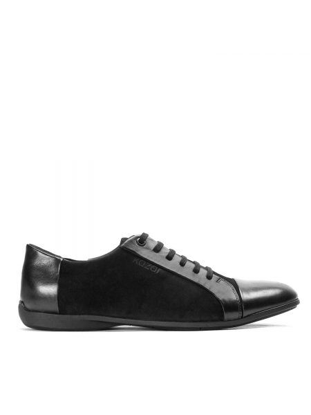 Mannen zwarte casual schoenen JOAO