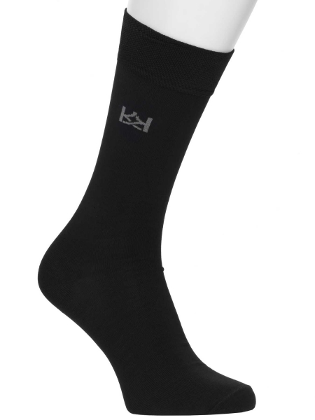 Katoenen zwarte sokken 