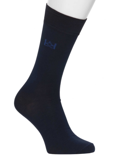 Katoenen marineblauwe sokken 