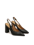 Zwarte pumps met brede hak BLUEBELL