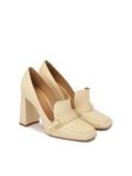 Slip-on heren pumps met hoge paal ZELIA