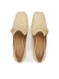 Slip-on heren pumps met hoge paal ZELIA