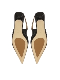 Zwarte pumps met ruches KS SELENE