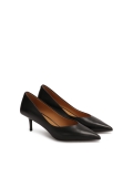Klassieke zwarte pumps met spitse teen EVELISE