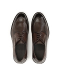 Bruine veterschoenen voor heren TIMONES