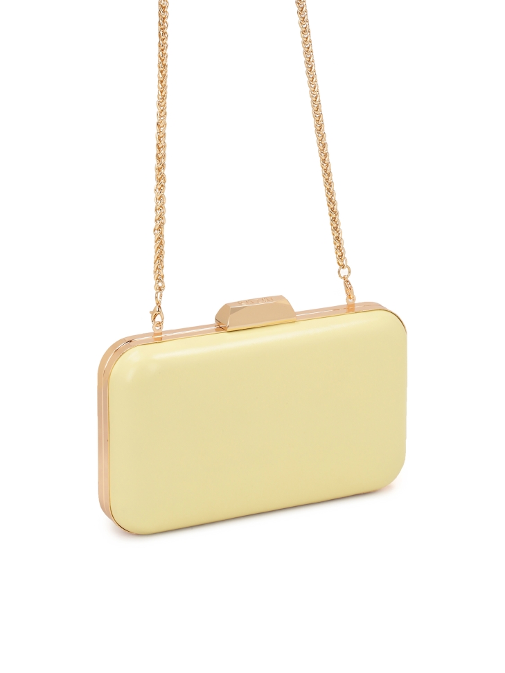 Felgele buideltas met ketting LOUISE