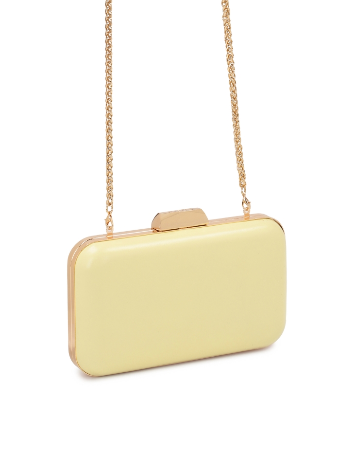 Felgele buideltas met ketting LOUISE