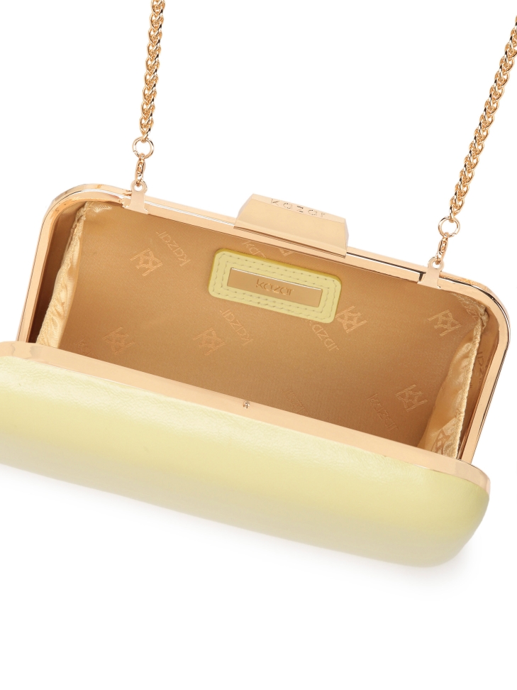 Felgele buideltas met ketting LOUISE