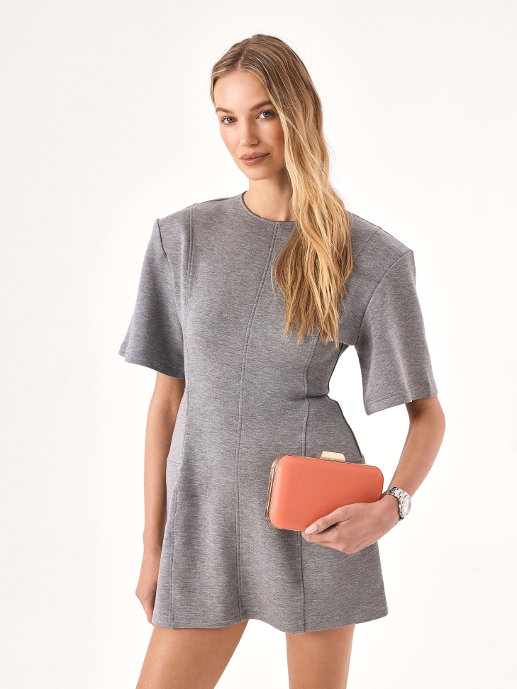 Gewatteerde doos met afneembare ketting LOUISE