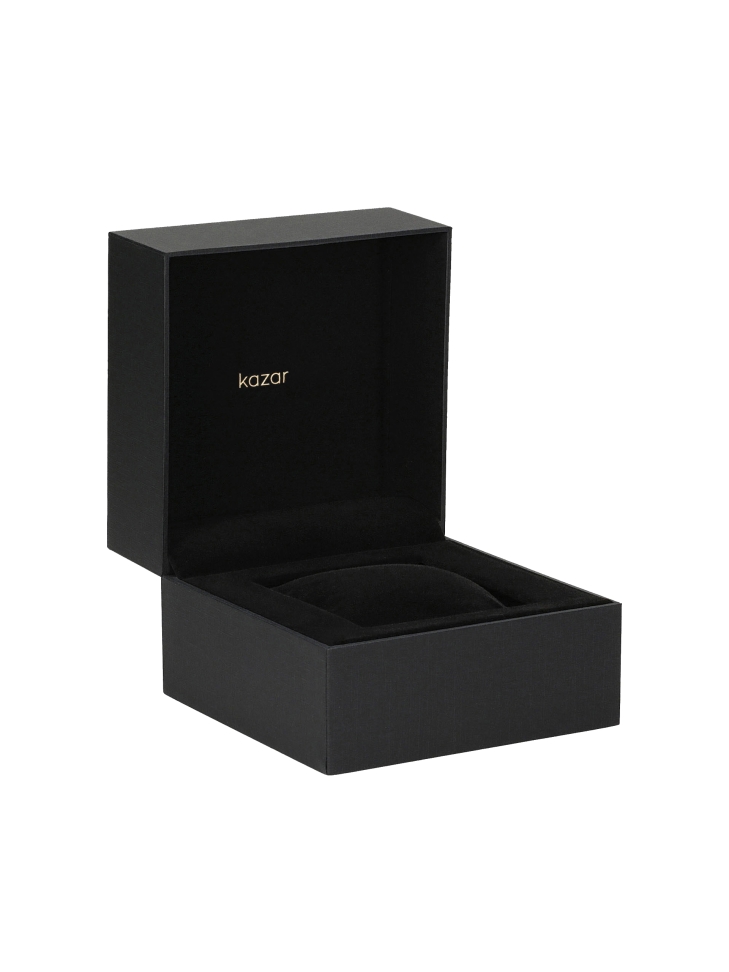 Gouden en zilveren armbandhorloge LUXE TOUCH