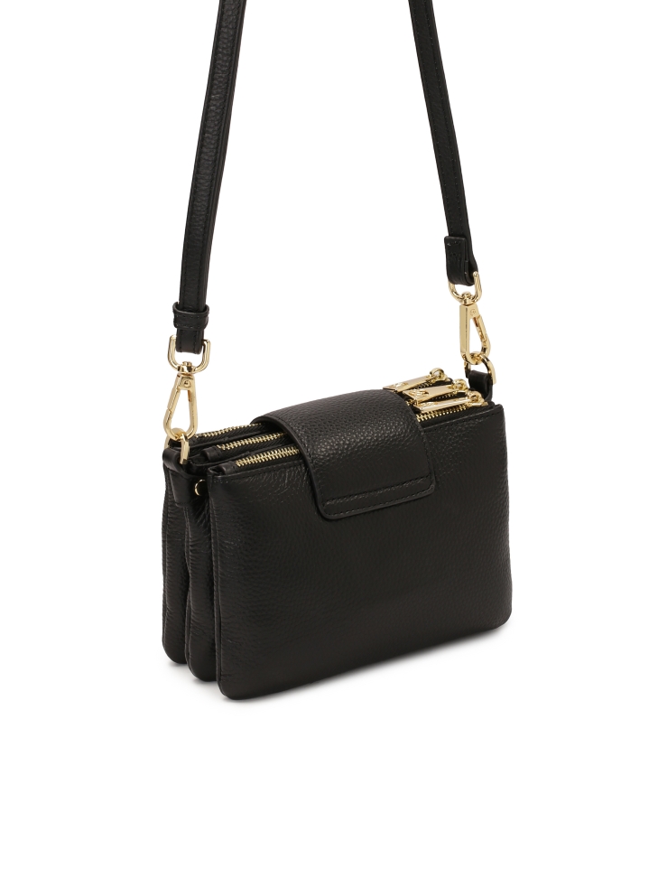 Kleine riemtas met drie compartimenten DELI