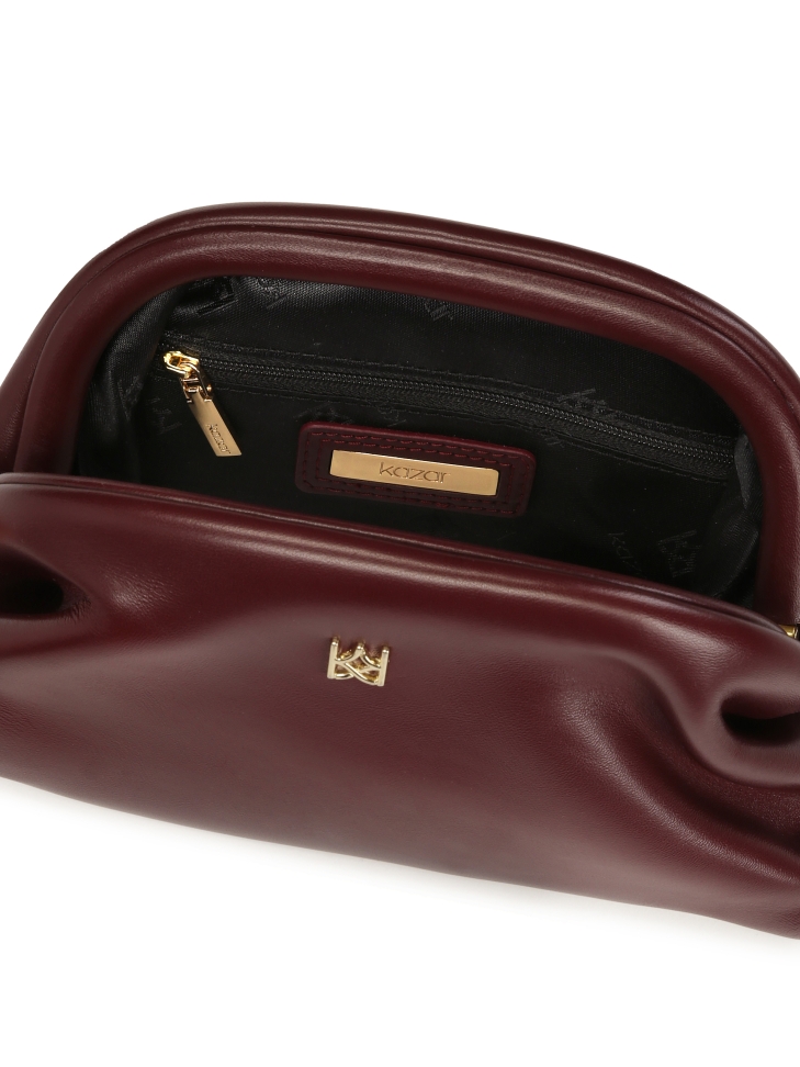 Maroon avondtasje GLOW