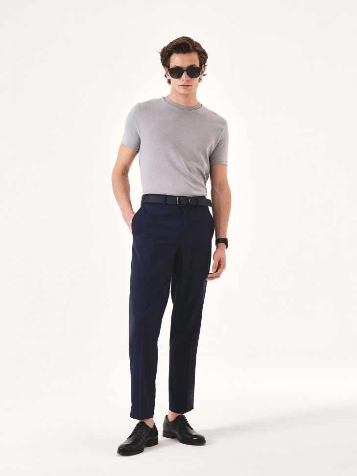 Elegante zwarte herenschoenen AMMANO