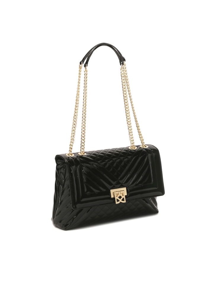 Gepatenteerde handtas met klep HALLIE