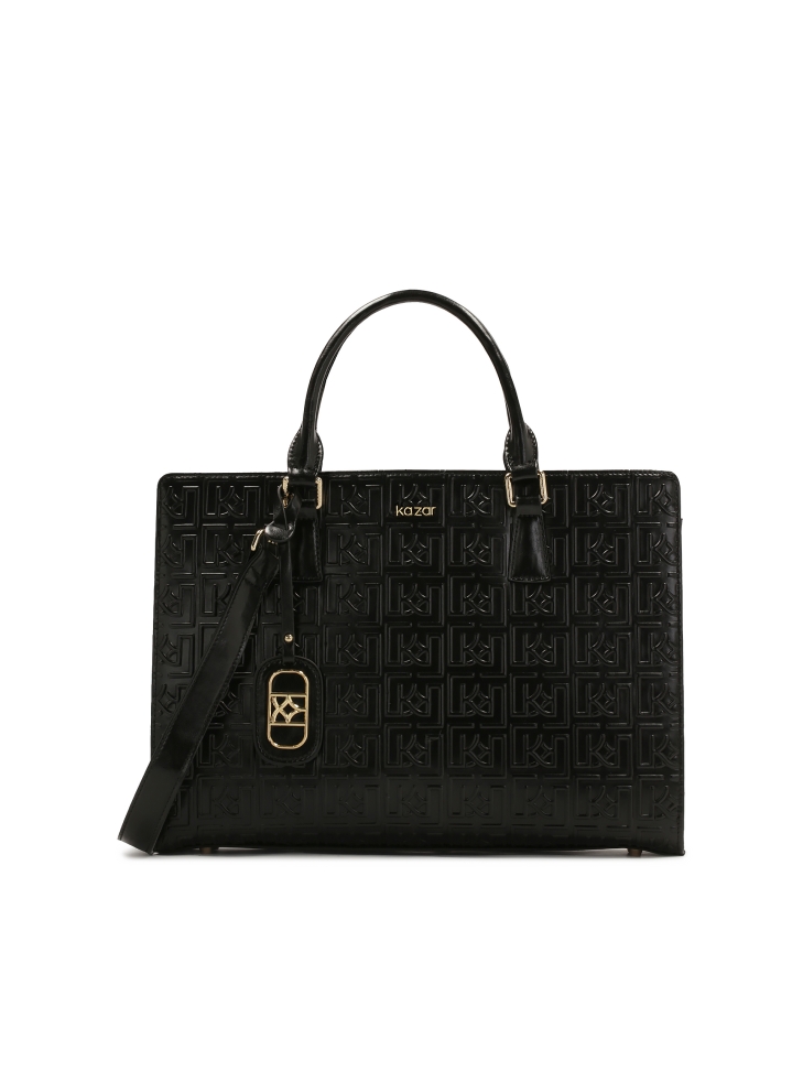 Grote harde zak met reliëfontwerp CYNTIA