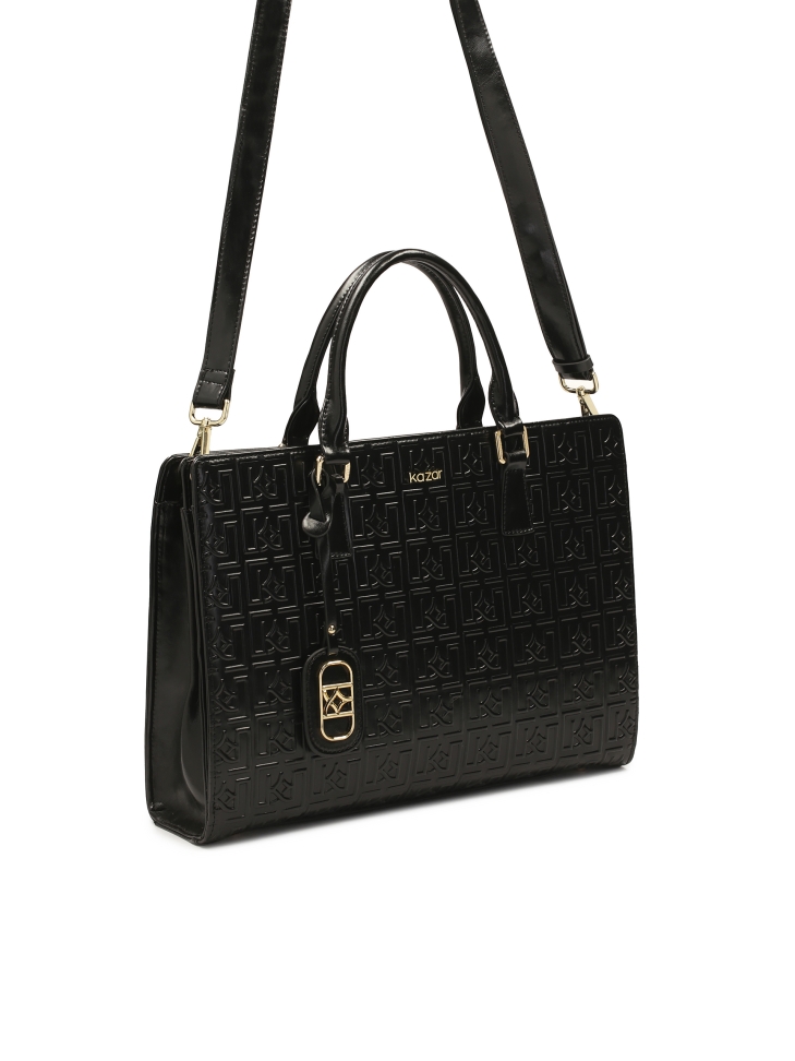 Grote harde zak met reliëfontwerp CYNTIA