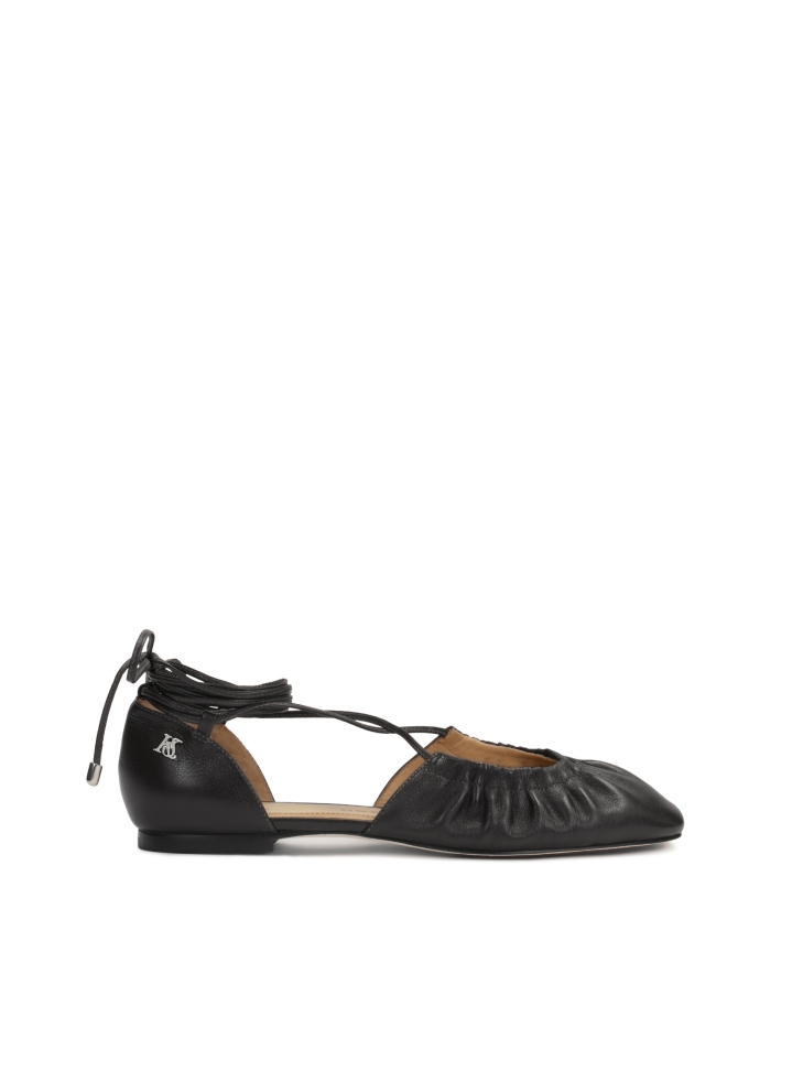 Zwarte ballerina's met open bovenwerk KS SOLEIL