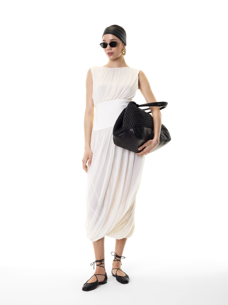 Zwarte ballerina's met open bovenwerk KS SOLEIL